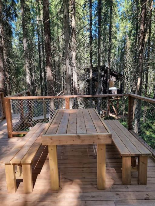 Treetop Ekne - Hytte I Skogen Med Hengebru Otel Levanger Dış mekan fotoğraf